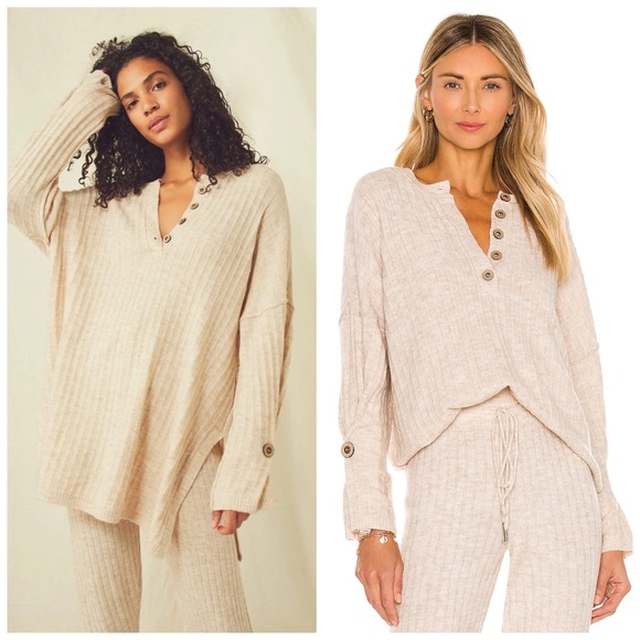 around the clock tunic sweater free people